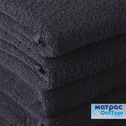 Полотенце махровое 400гр./м.кв. (цв. Черный)