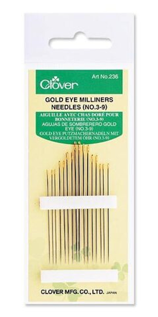 Иглы для шитья шенильные 234/18 Clover