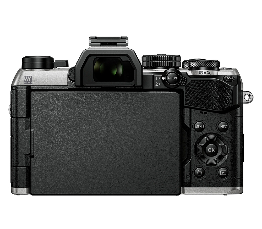 Беззеркальный фотоаппарат OM System OM-5 Mark II Body, серебристый