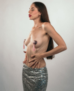 Розовые пэстисы-сердечки с кисточками Lola Pasties Burlesque Gipsy Pink 3634-03lola