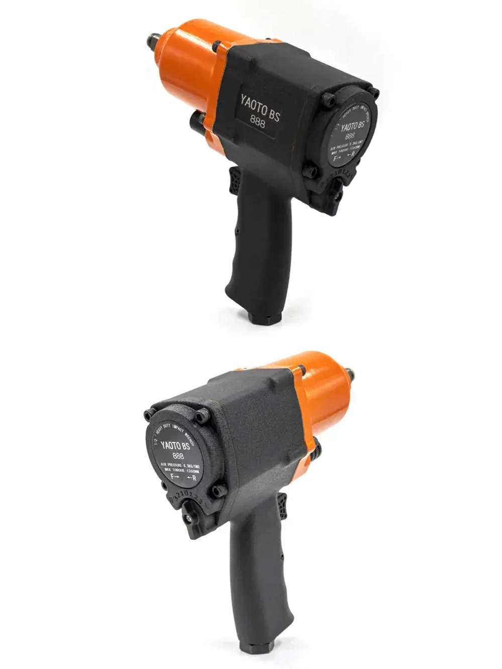 Гайковерт пневматический 1/2" 1260 Н·м YAOTO BS 888 в кейсе