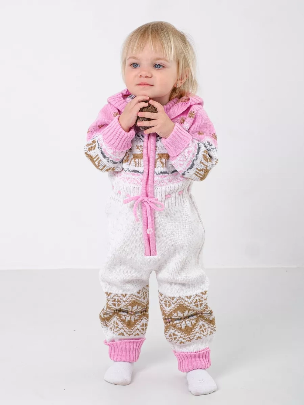 Комбинезон вязаный