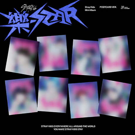 Альбом Stray Kids - 樂-STAR [POSTCARD VER.]