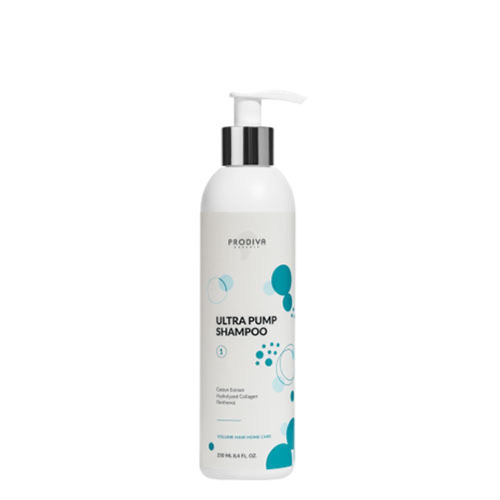 Prodiva ULTRA PUMP Shampoo - Шампунь для пышного объема и плотности волос АКЦИЯ!