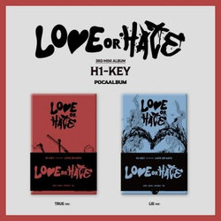 Альбом H1-KEY - LOVE OR HATE 3rd Mini Album POCAALBUM 2 Version SET