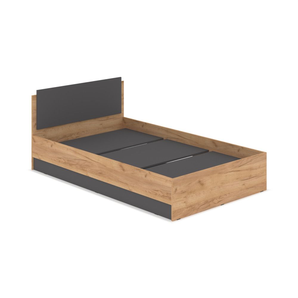 Кровать полутораспальная "Аманда" А12, ЛДСП, MODERN, г. Ижевск