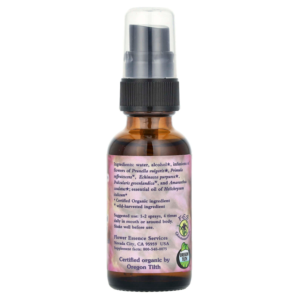 Flower Essence Services, Magenta Self-Healer ™, цветочная эссенция и эфирное масло, 30 мл (1 жидк. унц.)