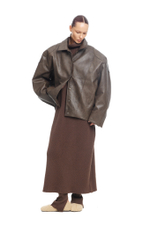 Кожаная куртка URBAN Brown