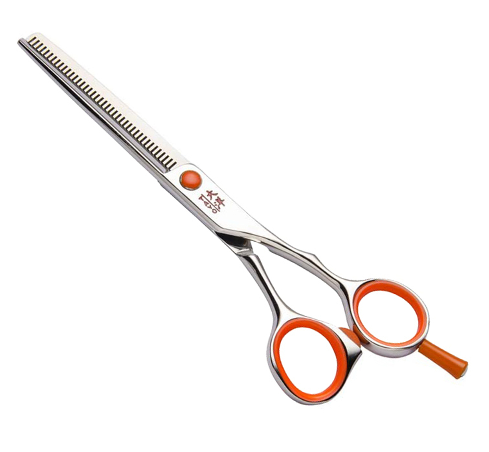 Ножницы TAYO ORANGE филировочные 6,0 40 зуб