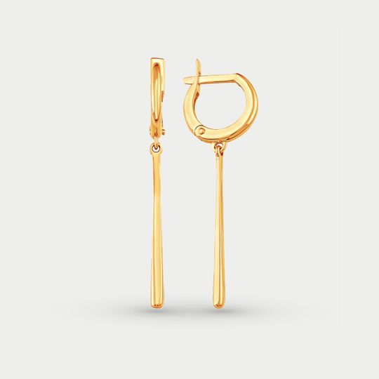 Серьги золотые