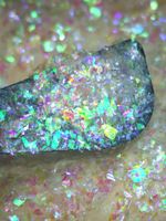 Хлопья - слюда 88716 хамелеон прозрачный - для литья изделий и творчества