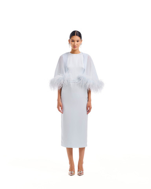 Платье Bijou (Бижу) голубое