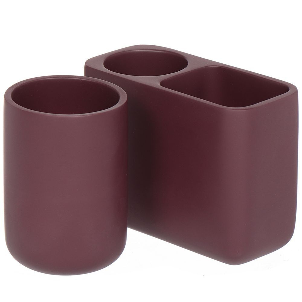 Набор для ванной 4 пр, Магия цвета, стак,подс д/зуб щет,дозат д/мыла,мыл-ца, Y3-867