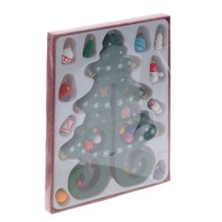 GAEM Фигурка декоративная "Ёлка", L14 W1,5 H18,5 см, 3в.