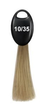 Стойкая крем краска для волос Ollin N-Joy Color Cream 100 мл, 10/35 светлый блондин золотисто-махагоновый