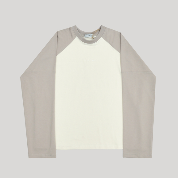 LS T-Shirt Raglan Duo Ashes Of Roses