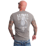 Футболка YAKUZA GRENADE T-Shirt Grey