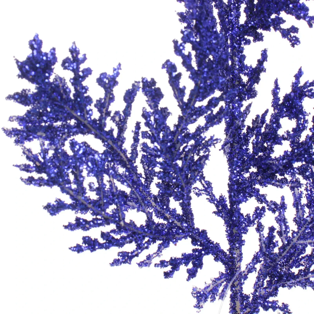 Ветка декоративная «Зимний сон» 25 см, Сапфир