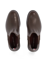 Кожаные челси Tommy Hilfiger - коричневый(FM0FM05181)