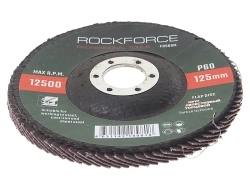 Диск лепестковый торцевой 125х22мм P60 ROCKFORCE RF-FD560M