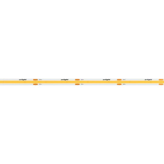 Светодиодная лента Arlight 6W/m 480LED/m CSPSMD холодный белый 4M COB-X480-6mm 24V White6000 039052
