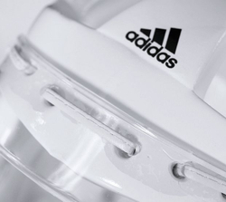 Шлем для тхэквондо Adidas с защитной маской белый