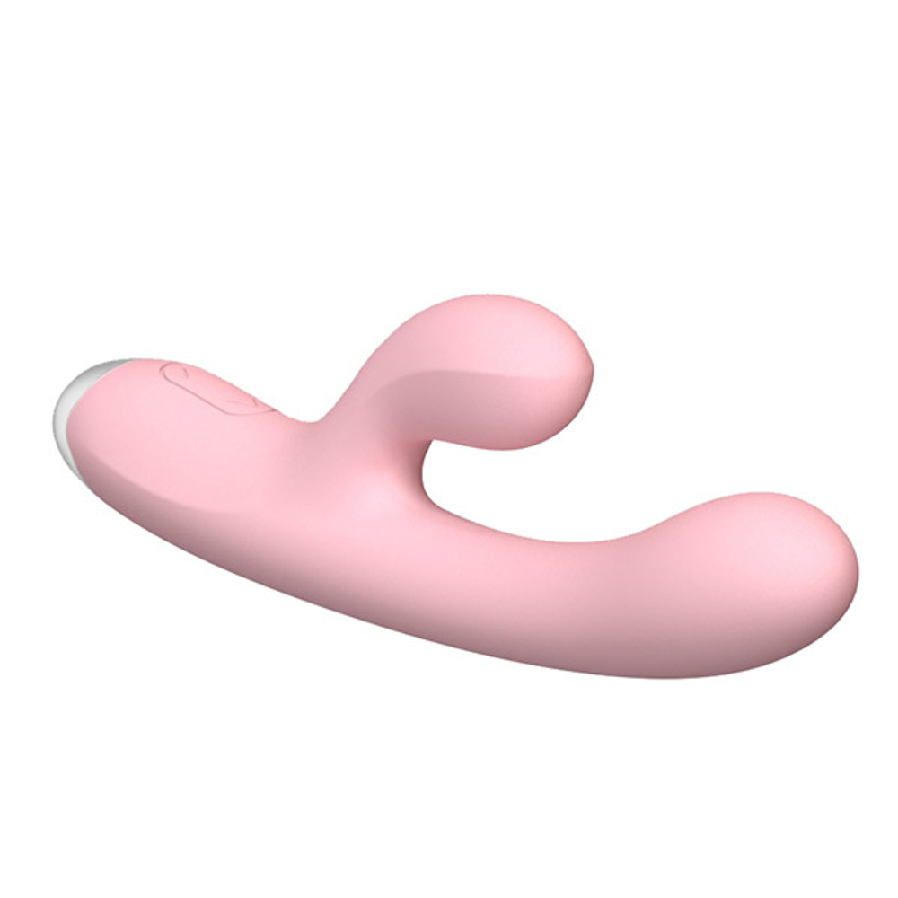 Розовый силиконовый вибратор-кролик Secwell G Spot Vibrating Wand SW3012P