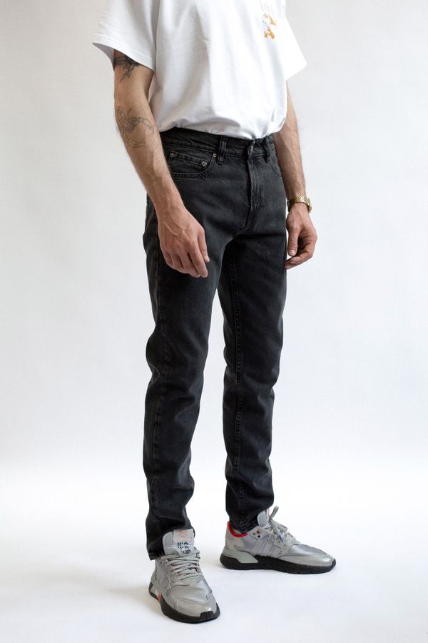 Джинсы Vintage Slim 2302 Tapered Мужские серые - фото 3