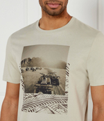 Футболка Te_Dunetrace BOSS ORANGE - бежевый(50539187)