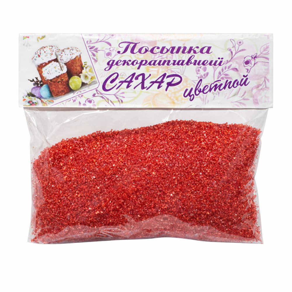 Кондитерская посыпка Сахар цветной 50 гр
