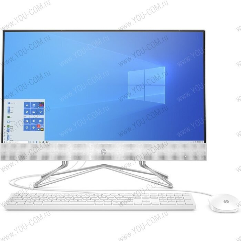 Моноблок HP 24-df0031ur. Конфигурация: Intel Pentium Silver J5040 2 ГГц/4 ГБ/128 ГБ SSD/Intel UHD Graphics 605/Free DOS/23.8"/1920х1080