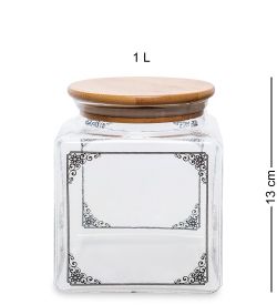 GS- 04 Банка для сыпучих «Антураж» 1л