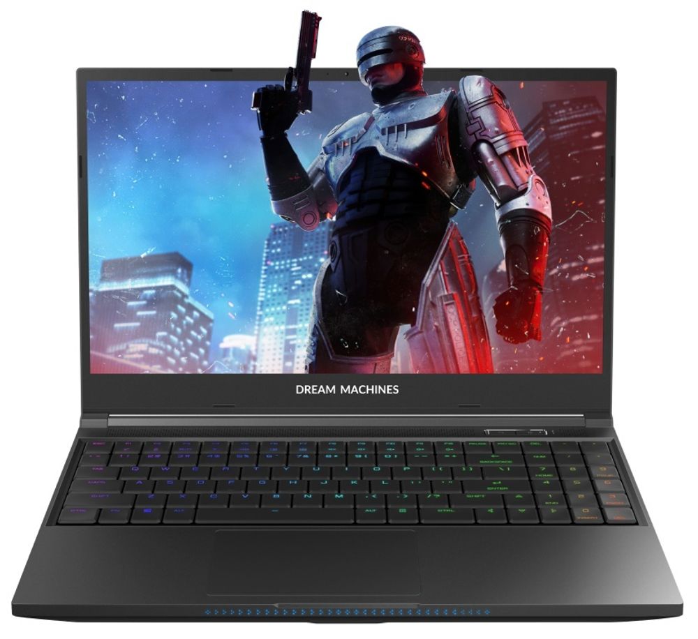 Ноутбук Dream Machines RT3080Ti-15EU51, 15.6&amp;quot; (1920x1080) WVA 144Гц/AMD Ryzen 7 6800H/32ГБ DDR5/1ТБ SSD/GeForce RTX 3080 Ti 16ГБ/Без ОС, черный [RT3080Ti-15EU51]