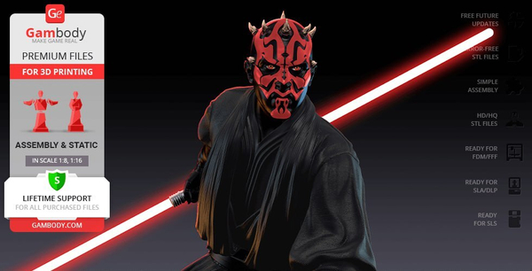 Дарт Мол Darth Maul star wars Фигурка