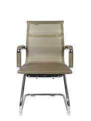 Кресло офисное Норден / Хельмут CF / бронзовая сетка (конференц) / хром