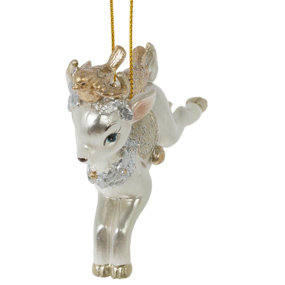 GAEM Фигурка декоративная подвесная "Олененок", L7 W1,5 H7 см