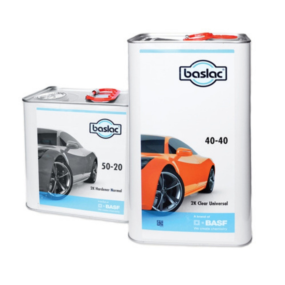 Лак автомобильный BASLAC 40-40 5л + отвердитель 2,5л