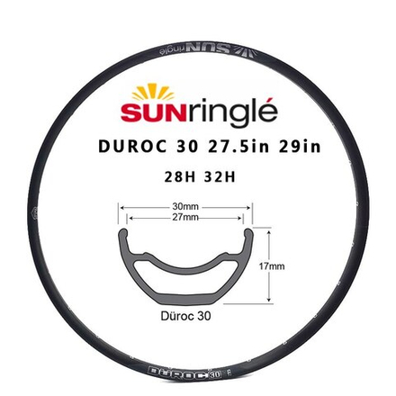 Обод 27.5" SunRingle DUROC 30  32H trail /FR/AM/DH