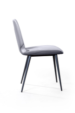 Стул Adam, рогожка комби серый