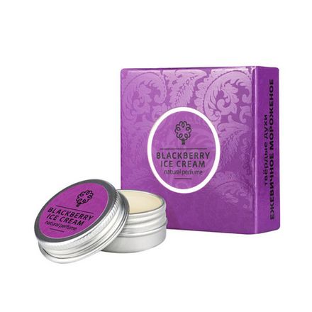 Твердые духи "Ежевичное мороженое"