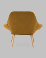 Кресло Олби Квадро горчичный