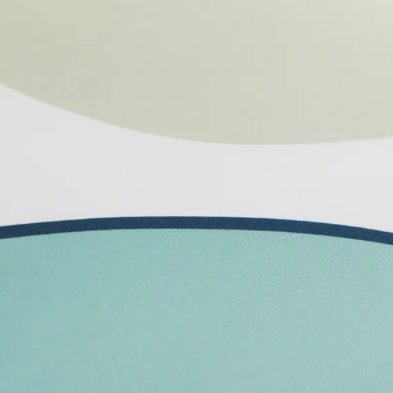 Набор из двух наволочек из сатина мятного цвета с авторским принтом Freak Fruit, 70х70 см