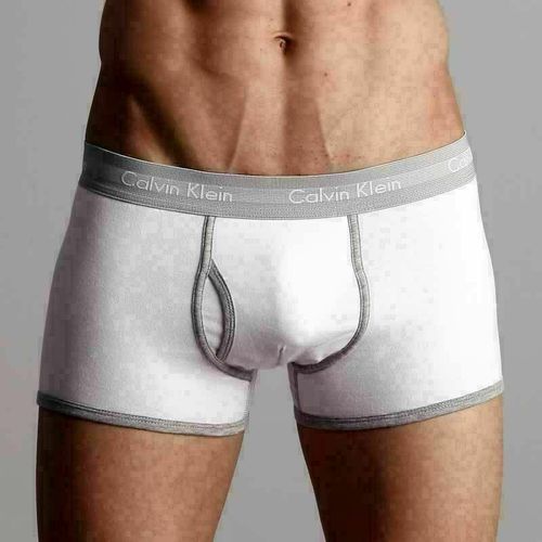 Мужские трусы боксеры Calvin Klein 365 White Grey