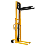 Ручной гидравлический штабелер SDJ 1025 (г/п 1 т, 2.5 м, фиксированные вилы) SMART