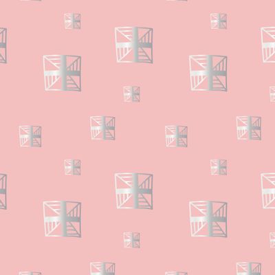 Бесшовный принт со снежинками