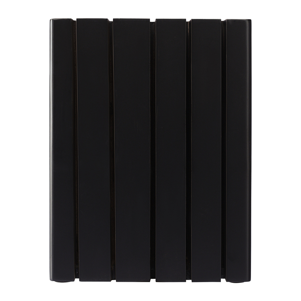 Подставка для ножей hevea, черная