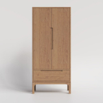 Шкаф для одежды из дуба Lugos'Art для спальни