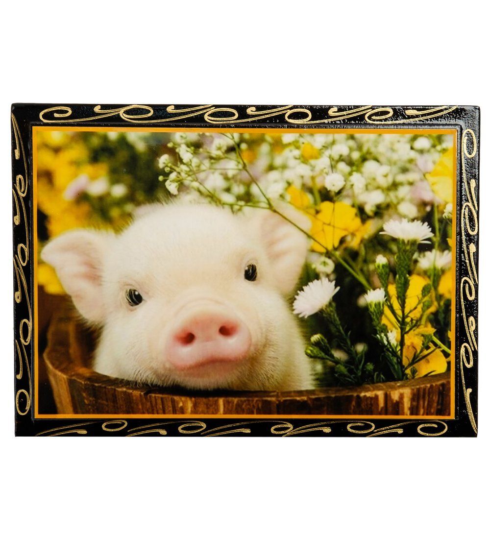 ШК-11/11-A Шкатулка в технике декупаж (10х14х4)