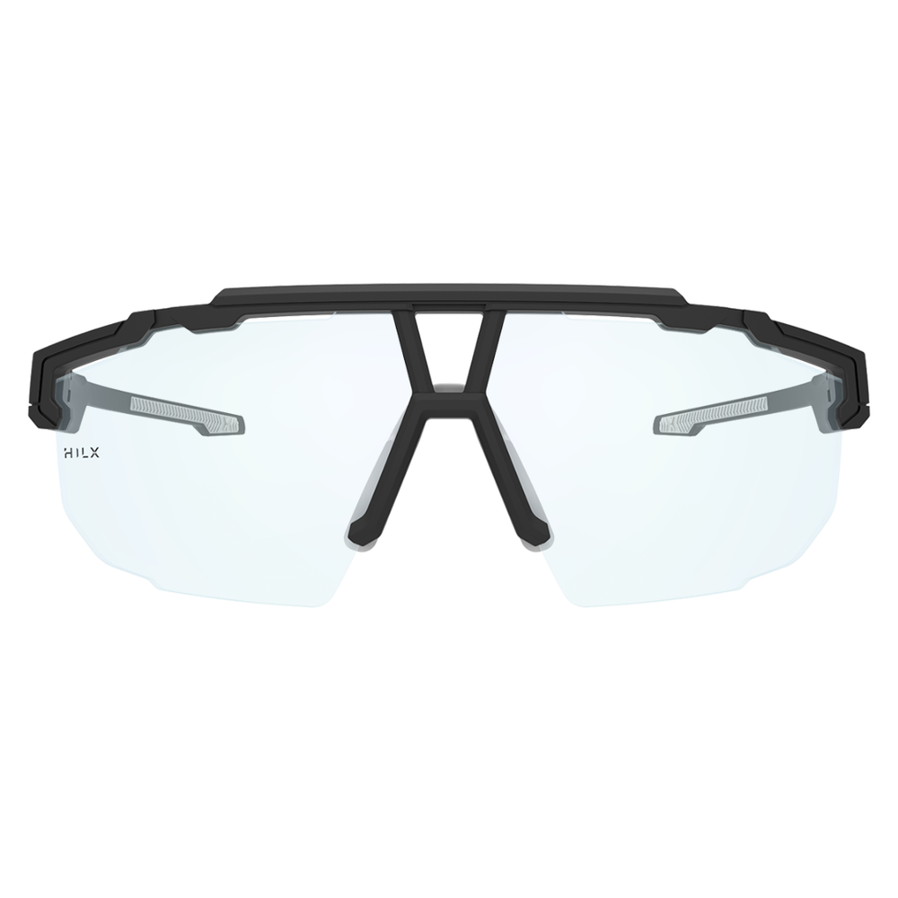 Спортивные очки HILX Specialist Matt Solid Black / Blue Block Lens