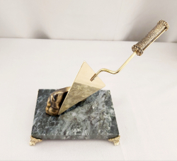 Мастерок малый сувенирный из латуни